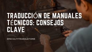 Traducción de manuales técnicos