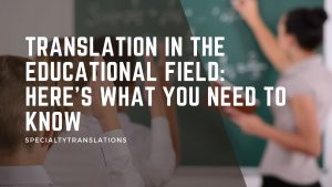 Educational Translation